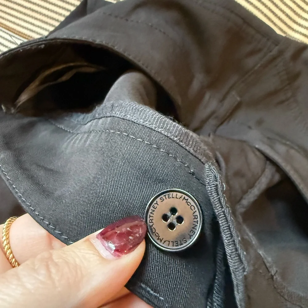 Stella McCartney Tina Ruched Wool Women's Pants - Picture 11 of 16